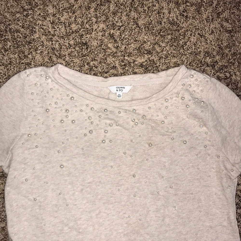 Darling pearl sweater